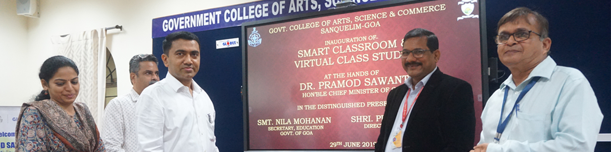 SmartClassroomInauguration,Sankhali