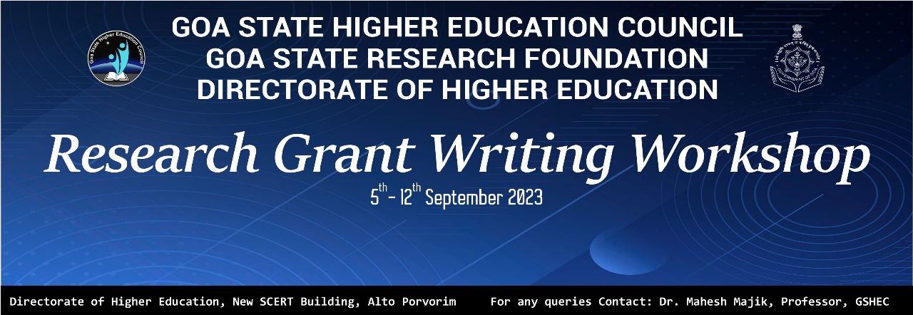 Research Grant Writing Workshop